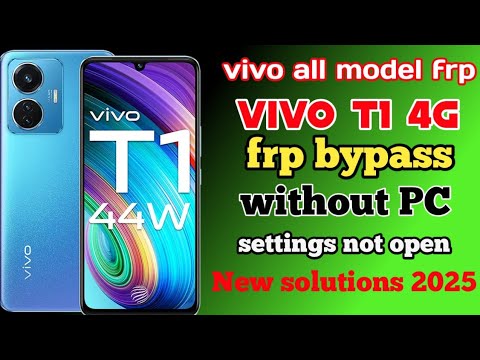 Unlocking Secrets: Discover the Latest Vivo T1 4G FRP Bypass Method for Google! Unlocking Secrets: Discover the Latest Vivo T1 4G FRP Bypass Method for Google!
