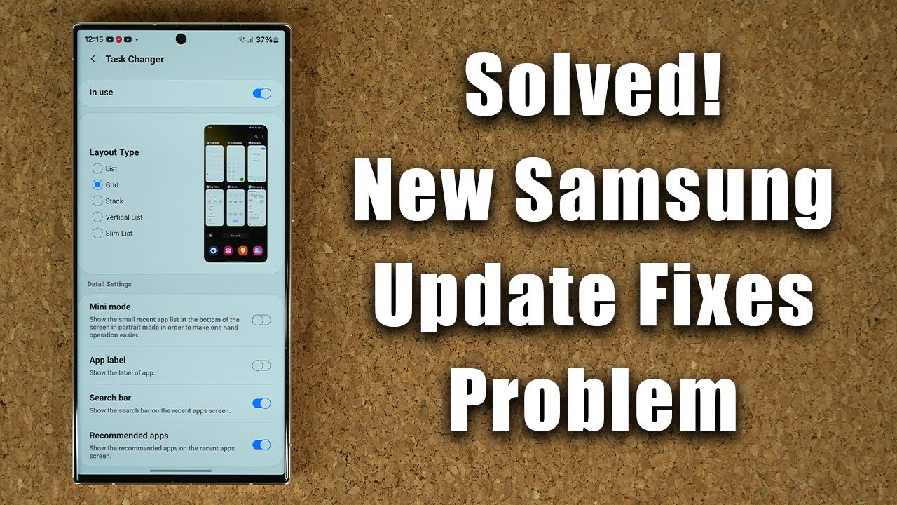 New Samsung Galaxy Update Fixes Nasty ONE UI 6.0 New Samsung Galaxy Update Fixes Nasty ONE UI 6.0