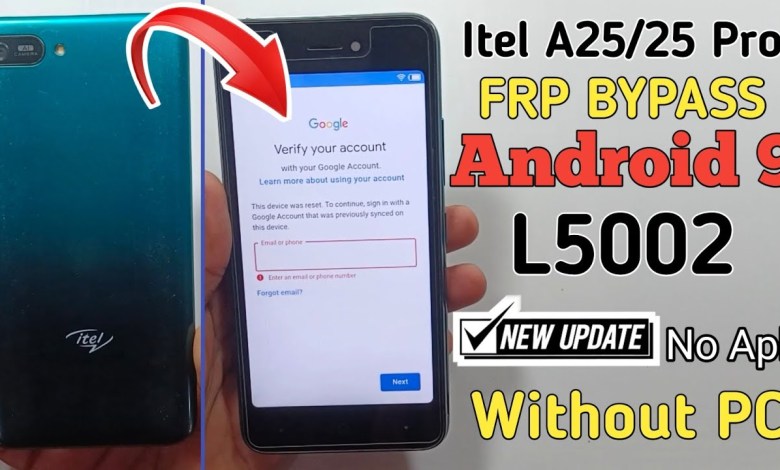 Itel A25 Pro FRP Bypass New Method | Itel A25 (L5002) Itel A25 Pro FRP Bypass New Method | Itel A25 (L5002)