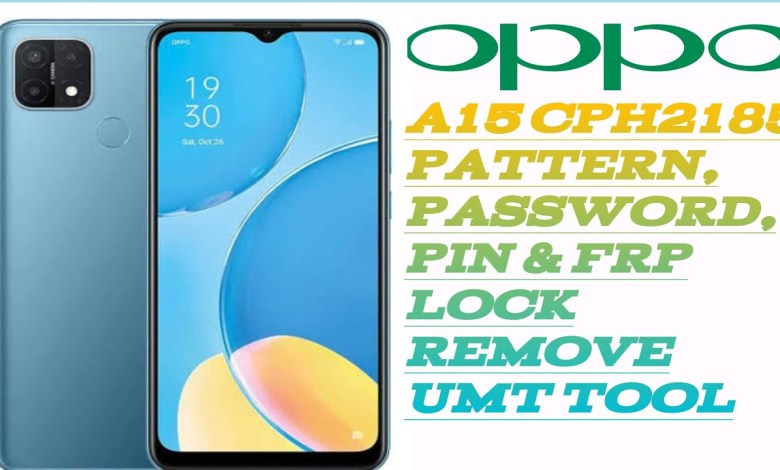 Oppo a15 CPH2185 Pattern, Password, Pin & FRP Lock Oppo a15 CPH2185 Pattern, Password, Pin & FRP Lock
