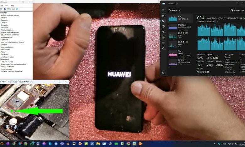 Huawei P20 Pro CLT-L29 12.0.0.225 remove frp lock Huawei P20 Pro CLT-L29 12.0.0.225 remove frp lock