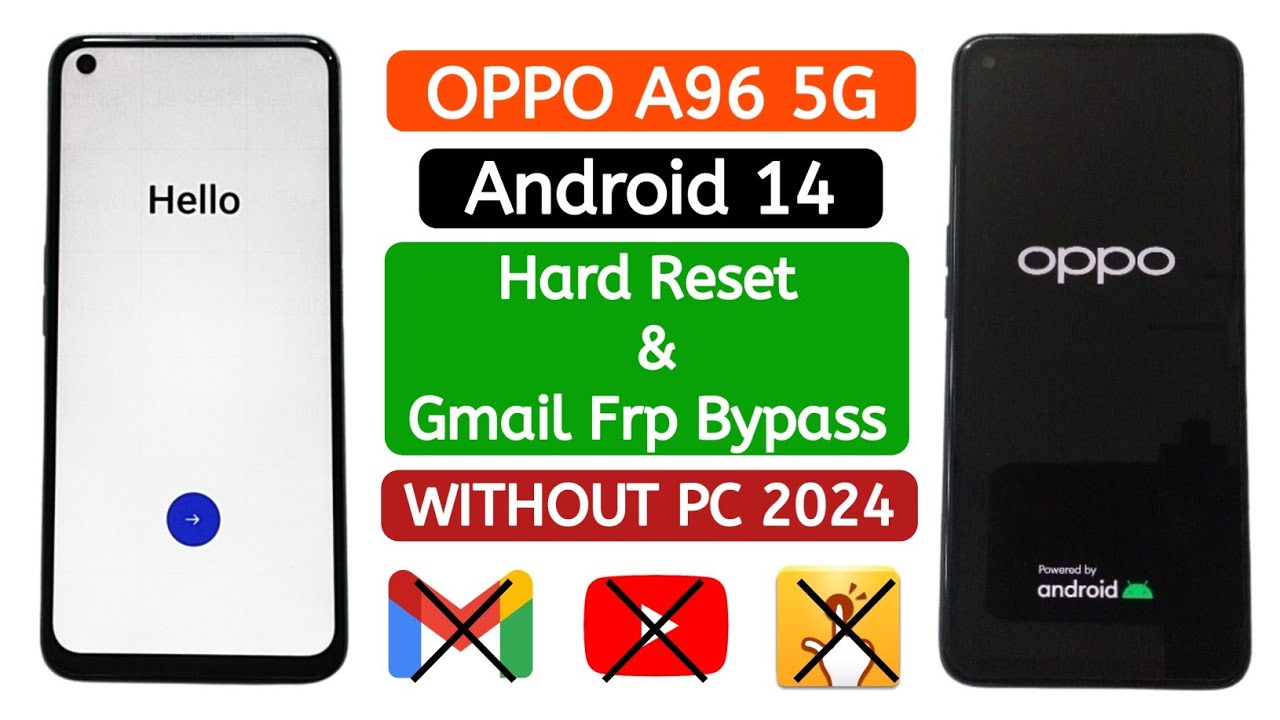 Oppo A96 Hard Reset & Frp Bypass ANDROID 14 Without Pc, Oppo A96 Hard Reset & Frp Bypass ANDROID 14 Without Pc,