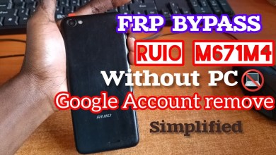 RUIO m671m4 FRP Bypass (MTN Kabode) Google Account RUIO m671m4 FRP Bypass (MTN Kabode) Google Account