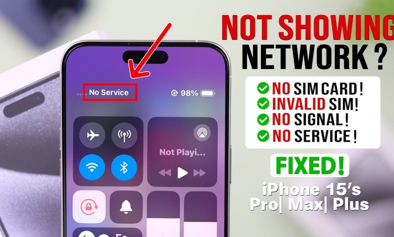 iPhone 15 Pro Max/Plus: Fix- No Service / Searching../ iPhone 15 Pro Max/Plus: Fix- No Service / Searching../