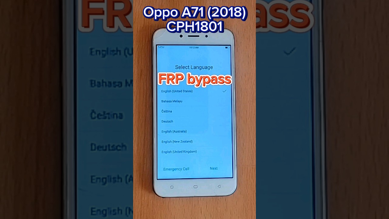 Oppo A71 (1801) frp bypass #oppoa71 #oppofrpbypass Oppo A71 (1801) frp bypass #oppoa71 #oppofrpbypass