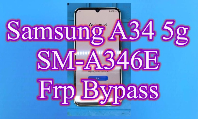 Samsung A34 5g SM A346E Frp Bypass With Pc Samsung A34 5g SM A346E Frp Bypass With Pc