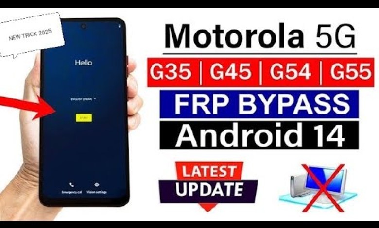 Introducing the Latest Motorola Android 14 FRP Bypass Settings: Unlocking the Phone Just Got Easier! Introducing the Latest Motorola Android 14 FRP Bypass Settings: Unlocking the Phone Just Got Easier!
