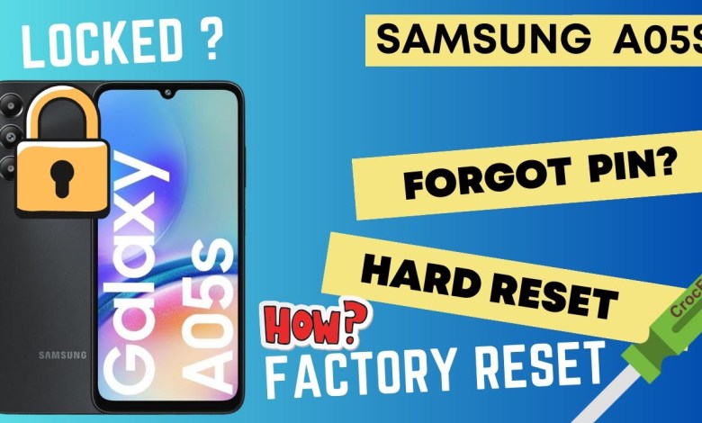 Samsung A05S / Remove Screen Lock / Unlock / Factory Samsung A05S / Remove Screen Lock / Unlock / Factory