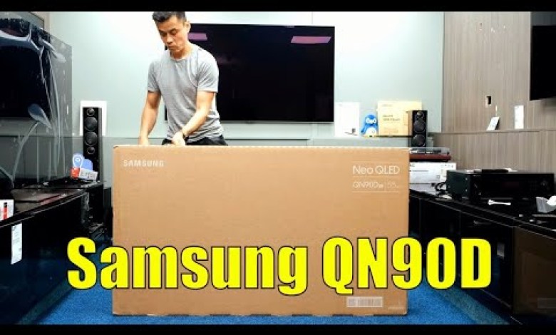 Samsung QN90D Neo QLED 2024 Unboxing, Setup, Test Samsung QN90D Neo QLED 2024 Unboxing, Setup, Test
