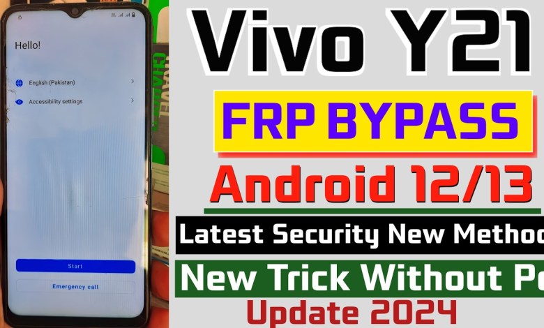 Vivo Y21 Frp Bypass Android 12 New Security 2024 || Vivo Y21 Frp Bypass Android 12 New Security 2024 ||