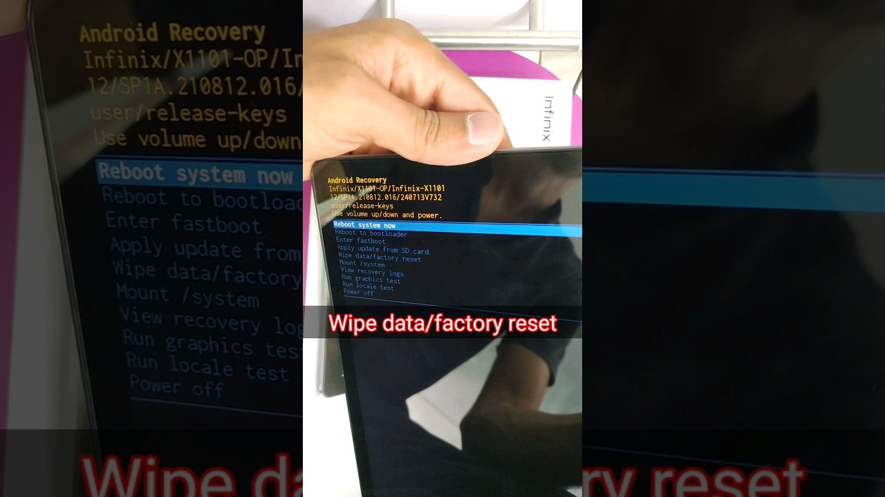 Infinix Xpad (X1101) Factory Reset – Remove Screen Lock Infinix Xpad (X1101) Factory Reset – Remove Screen Lock