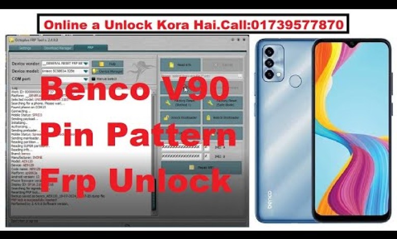 Benco V90 Pin Pattern Frp Unlock By Octoplus FRP Tool Benco V90 Pin Pattern Frp Unlock By Octoplus FRP Tool