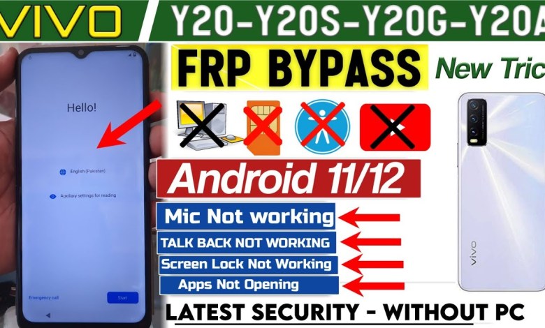 Vivo Y20 Frp Bypass 2024 latest security || Android Vivo Y20 Frp Bypass 2024 latest security || Android