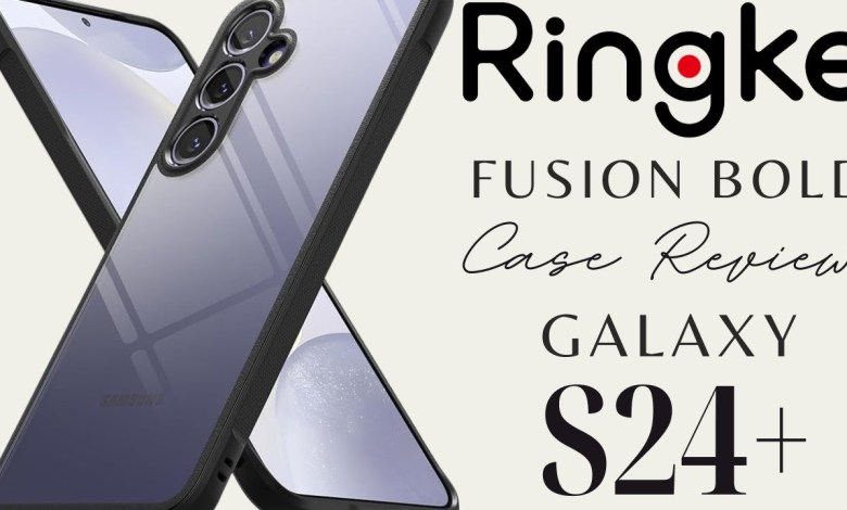 Ringke Fusion Bold Black Case Review for S24+ Thin Ringke Fusion Bold Black Case Review for S24+ Thin