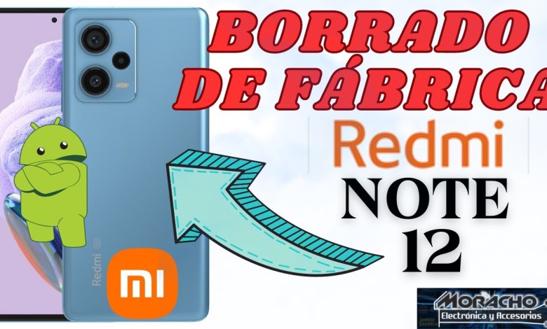 Hard Reset Or General Reset XIAOMI Redmi NOTE 12 Hard Reset Or General Reset XIAOMI Redmi NOTE 12