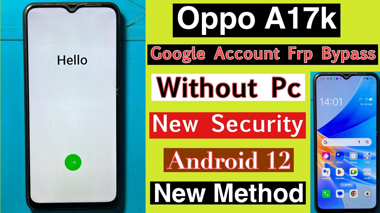 Oppo A17k Frp Bypass | Without Pc | Oppo Google Account Oppo A17k Frp Bypass | Without Pc | Oppo Google Account