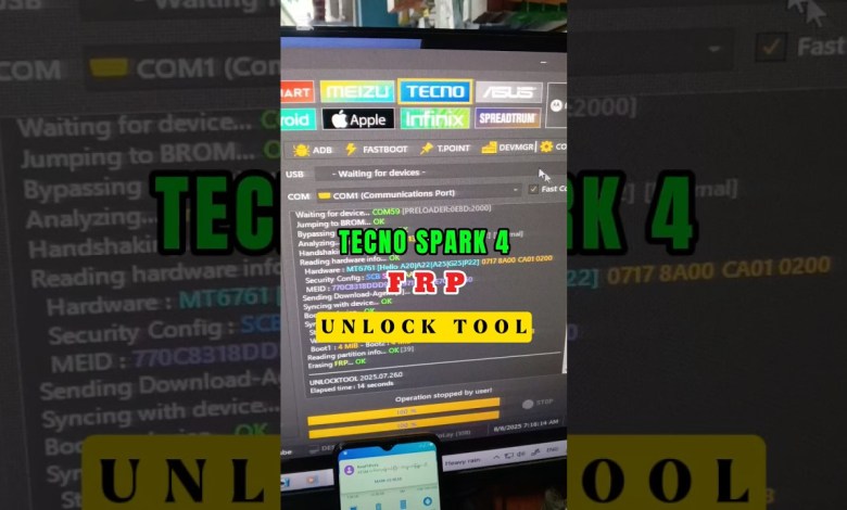 Unlocking Secrets: The Ultimate FRP Bypass Tool for Tecno Spark 4 (KC2) – 100% Success Rate! Unlocking Secrets: The Ultimate FRP Bypass Tool for Tecno Spark 4 (KC2) – 100% Success Rate!