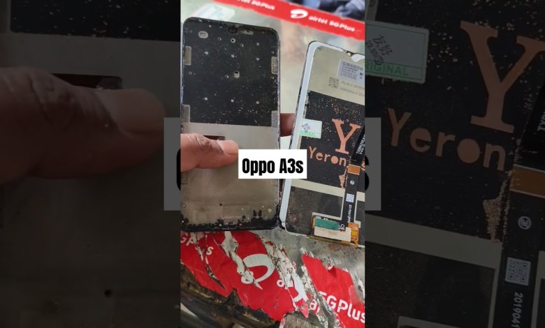 oppo A3s mobile Folder replaced #shortsvideo oppo A3s mobile Folder replaced #shortsvideo