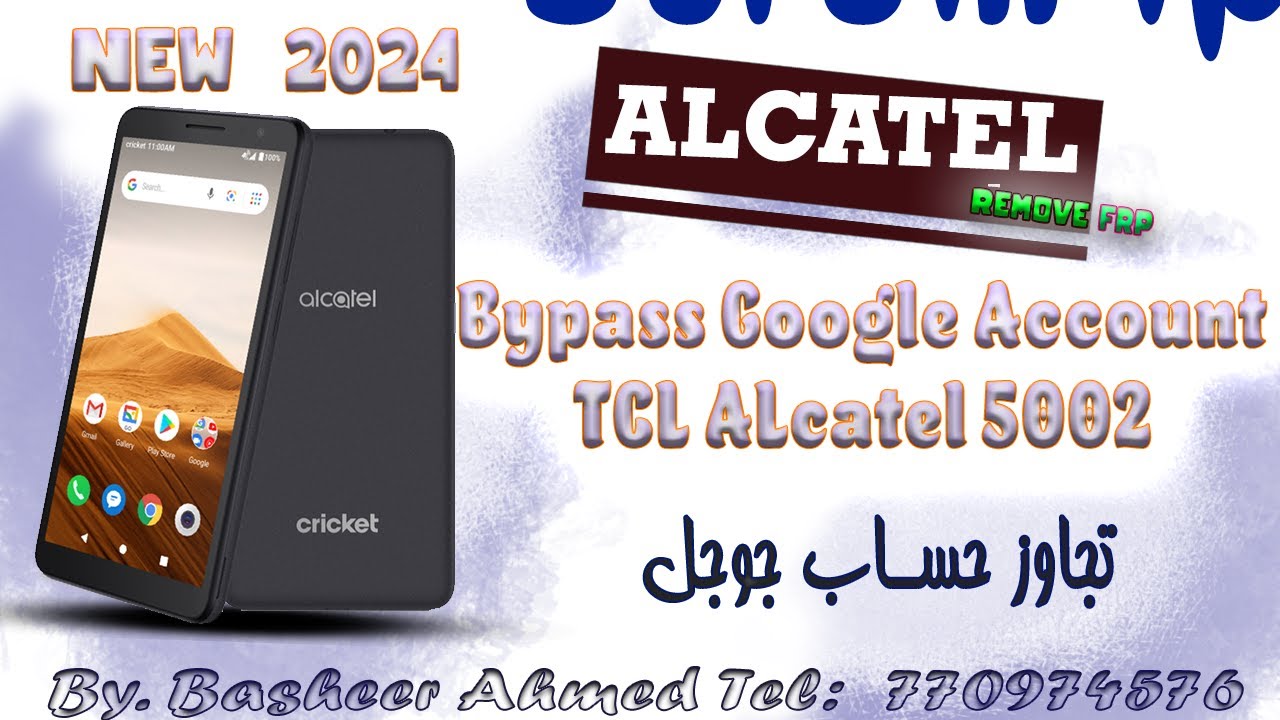 Bypass Alcatel 5002R Google Account TCL alcatel 5002 Bypass Alcatel 5002R Google Account TCL alcatel 5002