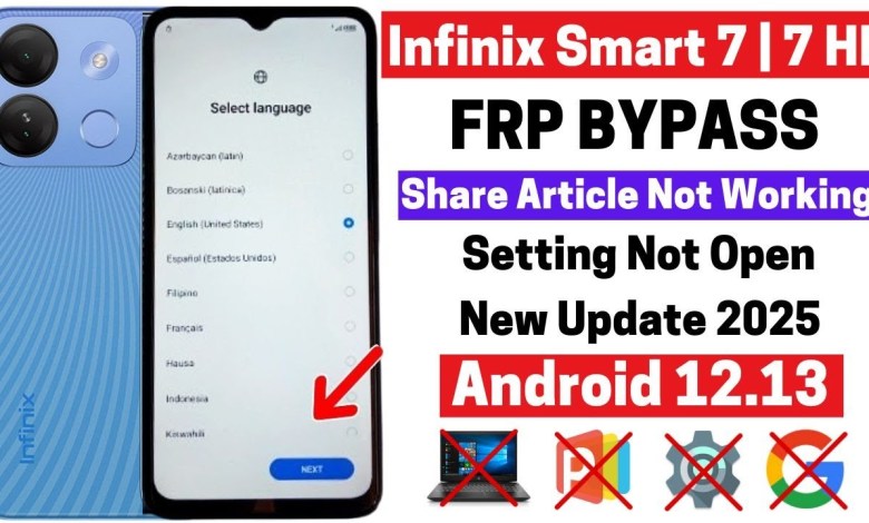 Unlocking the Infinix Smart 7/7 HD FRP Bypass 2025: What Settings Are You Missing? Unlocking the Infinix Smart 7/7 HD FRP Bypass 2025: What Settings Are You Missing?