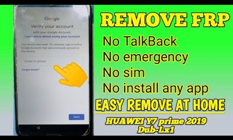 Huawei Honer y7 prime (2019) frp bypass || Huawei Huawei Honer y7 prime (2019) frp bypass || Huawei