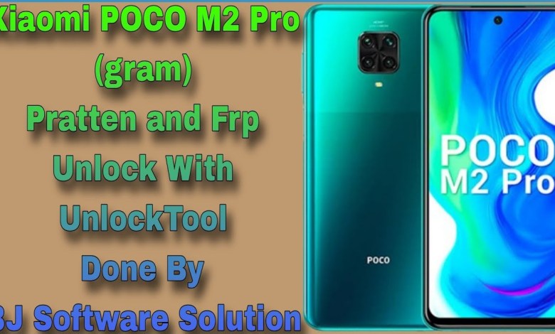 Xiaomi POCO M2 PRO Pratten and Frp Unlock With Xiaomi POCO M2 PRO Pratten and Frp Unlock With