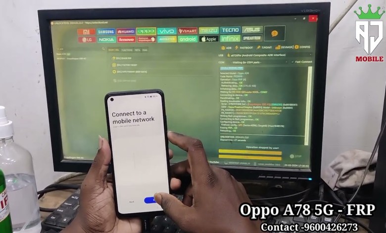OPPO A78 5G – FRP UNLOCK OPPO A78 5G – FRP UNLOCK