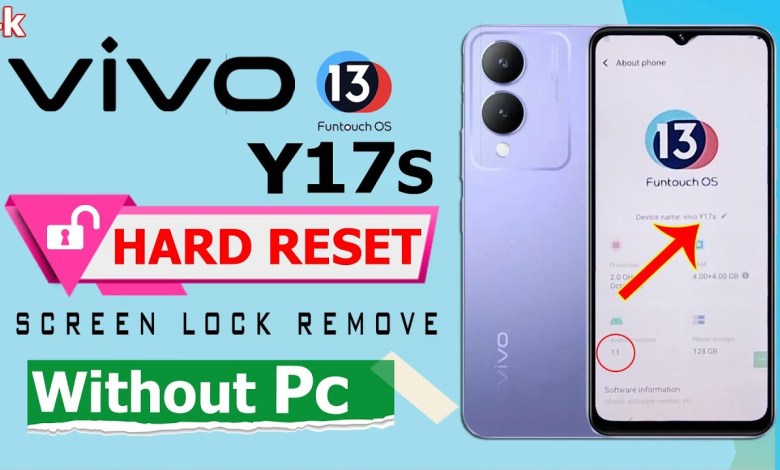 Vivo Y17s (V2310) Screen Lock Reset Rm Solution | How Vivo Y17s (V2310) Screen Lock Reset Rm Solution | How