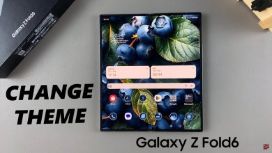 How To Change Theme On Samsung Galaxy Z Fold 6 How To Change Theme On Samsung Galaxy Z Fold 6
