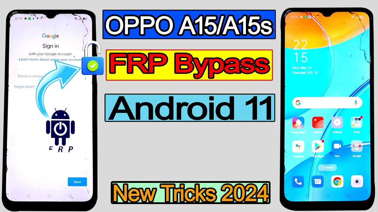 OPPO A15/A15s FRP Bypass | OPPO A15A/A15s Google Lock OPPO A15/A15s FRP Bypass | OPPO A15A/A15s Google Lock