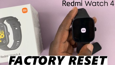 How To Factory Reset Redmi Watch 4 How To Factory Reset Redmi Watch 4