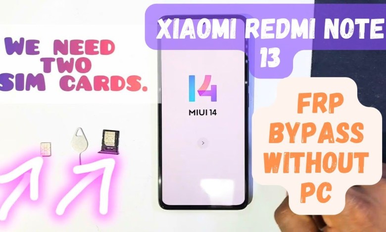 Xiaomi redmi note 13 frp bypass without pc! miui14 2024 Xiaomi redmi note 13 frp bypass without pc! miui14 2024