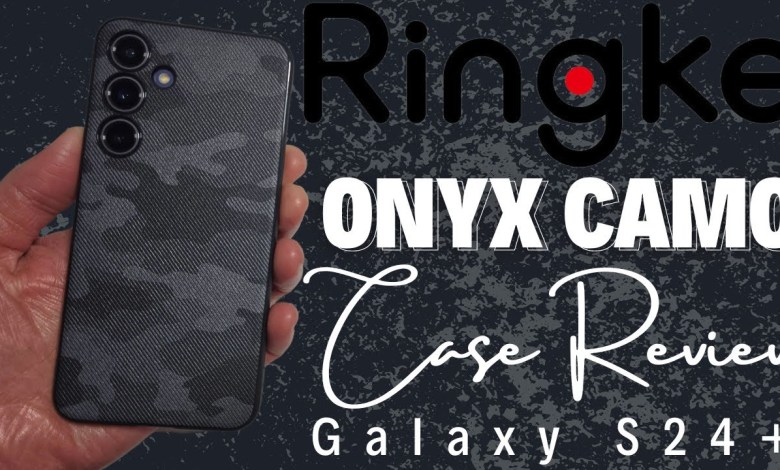Ringke Onyx Camo Case Review for S24+ Thin & Minimal Ringke Onyx Camo Case Review for S24+ Thin & Minimal