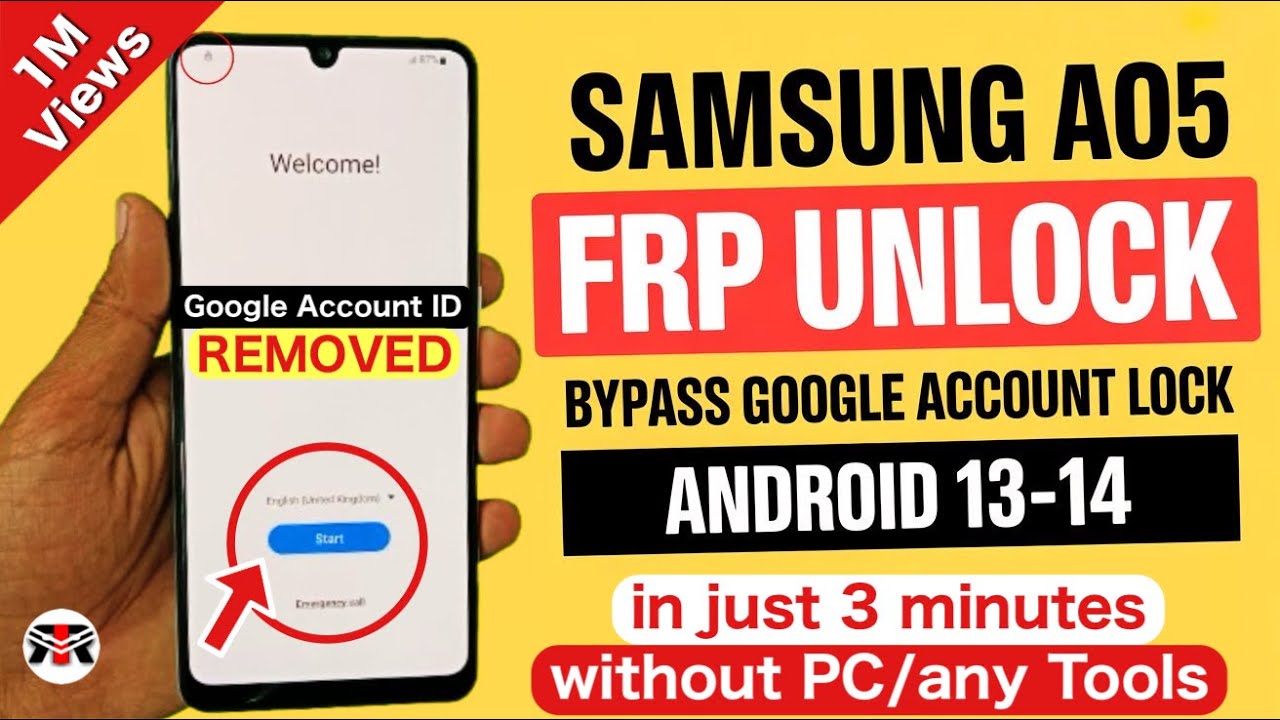 Unlocking the Secrets: Bypass FRP on Samsung Galaxy A05 for Android 13:14! Unlocking the Secrets: Bypass FRP on Samsung Galaxy A05 for Android 13:14!