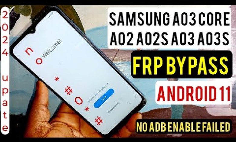 All Samsung (A3 Core, A02, A03, A02s, A03s) Frp All Samsung (A3 Core, A02, A03, A02s, A03s) Frp