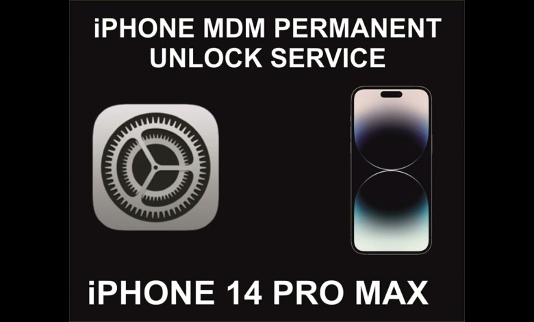 iPhone 14 Pro Max MDM Unlock Service, Permanent iPhone 14 Pro Max MDM Unlock Service, Permanent