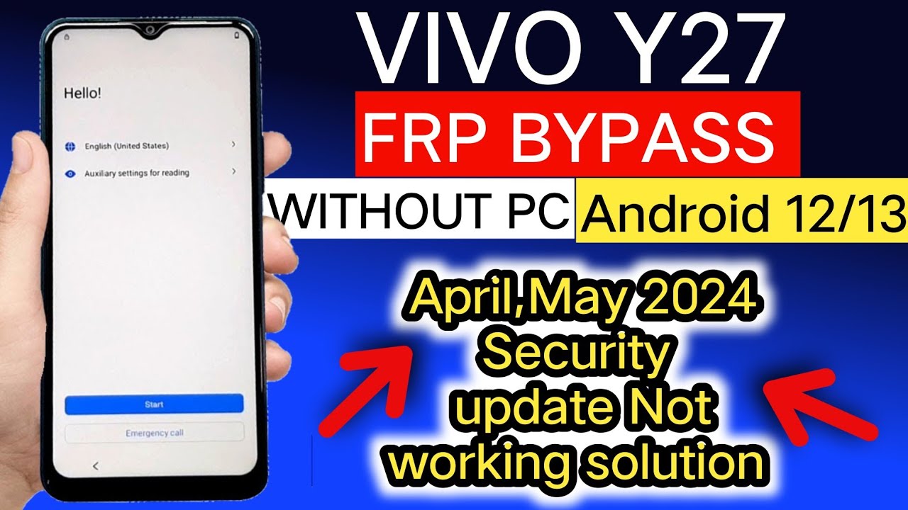 VIVO Y27 FRP Bypass Android 13 | VIVO V2249/V3202 VIVO Y27 FRP Bypass Android 13 | VIVO V2249/V3202