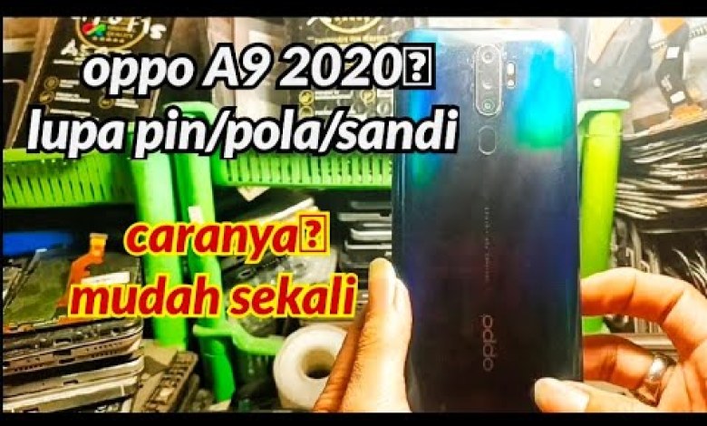 OPPO A9 2020 forgot oppo pin and pattern password / hard reset OPPO A9 2020 forgot oppo pin and pattern password / hard reset