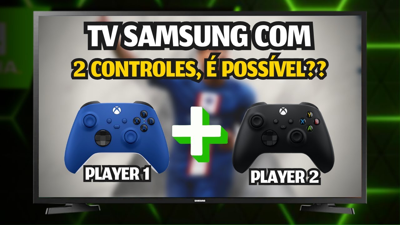 2 CONTROLS on SAMSUNG TV, You can play with two on 2 CONTROLS on SAMSUNG TV, You can play with two on