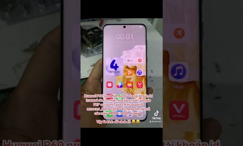 Huawei P60 LNA -AL00 log out of Huawei ID account, delete ID Huawei P60 LNA -AL00 log out of Huawei ID account, delete ID
