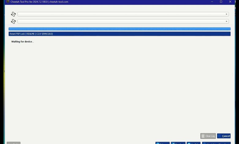 Realme C21Y сброс / Realme RMX3261 frp Cheetah Tool Realme C21Y сброс / Realme RMX3261 frp Cheetah Tool