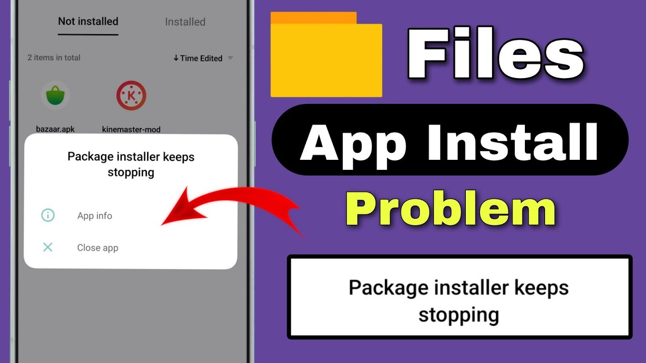 Package installer keeps stopping oneplus | package Package installer keeps stopping oneplus | package