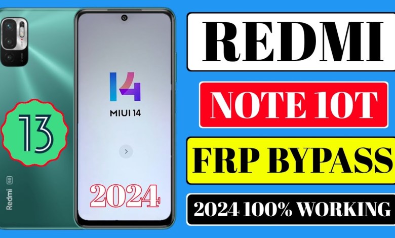 Redmi Note 10T Frp Bypass | All Redmi Android 13 Frp Redmi Note 10T Frp Bypass | All Redmi Android 13 Frp