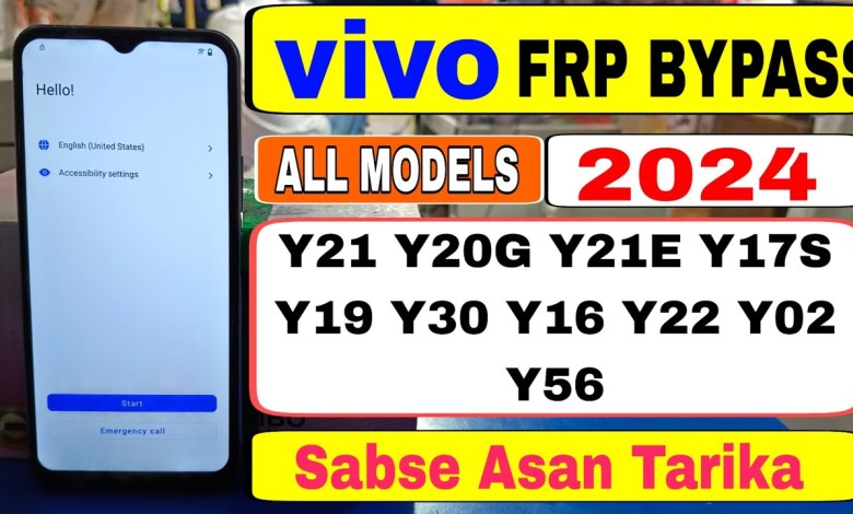 vivo mobile frp bypass 2024 || Android 12-13-14 working vivo mobile frp bypass 2024 || Android 12-13-14 working