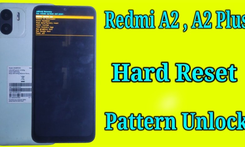 Redmi A2 Hard Reset || Redmi A2 pattern Unlock || Redmi Redmi A2 Hard Reset || Redmi A2 pattern Unlock || Redmi