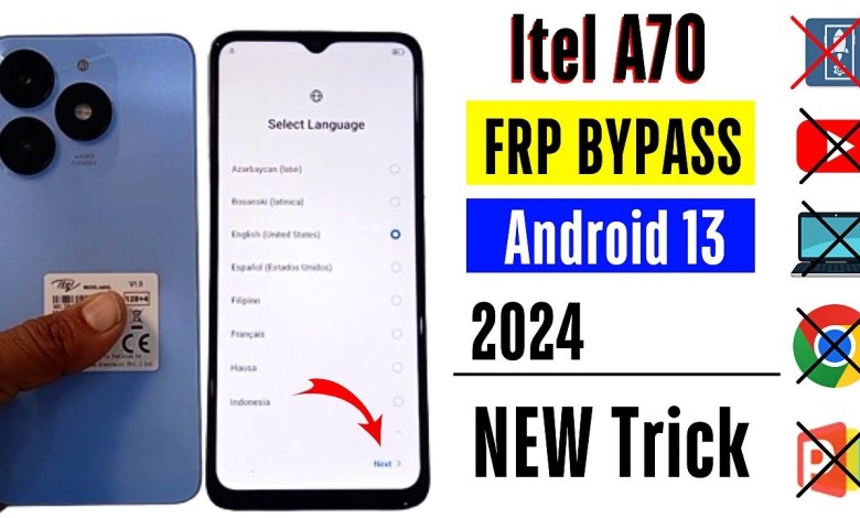 Uncover the Mystery: How to Bypass Itel A70 (A665L) FRP on Android 13 Without a PC Uncover the Mystery: How to Bypass Itel A70 (A665L) FRP on Android 13 Without a PC