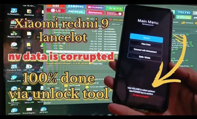 Redmi 9 lancelot NV DATA IS CORRUPTED dengan unlock Redmi 9 lancelot NV DATA IS CORRUPTED dengan unlock