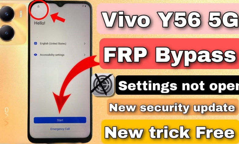 Unlocking Secrets: How to Bypass the New FRP Security on Vivo Y56 5G! Unlocking Secrets: How to Bypass the New FRP Security on Vivo Y56 5G!