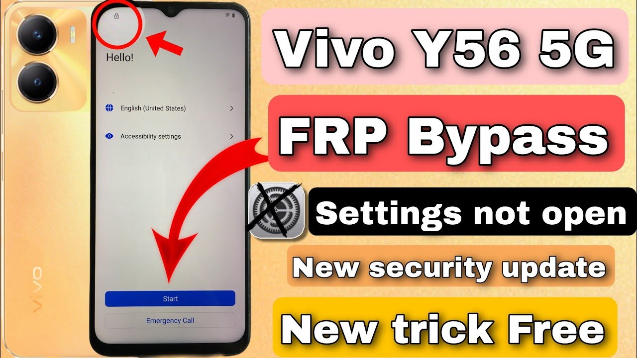 Unlocking Secrets: How to Bypass the New FRP Security on Vivo Y56 5G! Unlocking Secrets: How to Bypass the New FRP Security on Vivo Y56 5G!