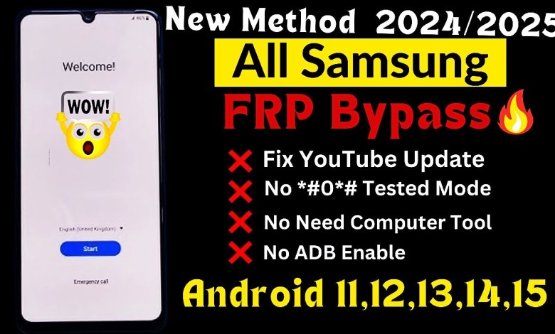 Unlocking Samsung’s Newest Devices: Samsung FRP Bypass Tool for Android 14/13/12 in 2024 Unlocking Samsung’s Newest Devices: Samsung FRP Bypass Tool for Android 14/13/12 in 2024